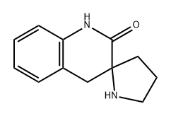 Spiro[pyrrolidine-2,3'(2'H)-quinolin]-2'-one, 1',4'-dihydro- 구조식 이미지