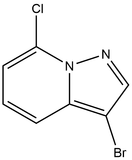 3-Bromo-7-chloropyrazolo[1,5-a]pyridine Structure