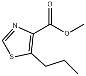 Methyl 5-propyl-1,3-thiazole-4-carboxylate Structure