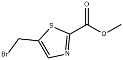 methyl 5-(bromomethyl)-1,3-thiazole-2-carboxylate Structure