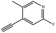 4-ethynyl-2-fluoro-5-methylpyridine Structure