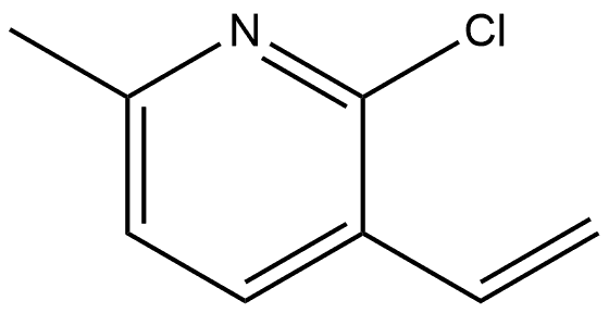2-Chloro-3-ethenyl-6-methylpyridine Structure