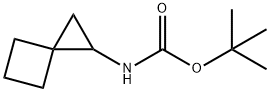 Carbamic acid, N-spiro[2.3]hex-1-yl-, 1,1-dimethylethyl ester Structure