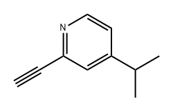 Pyridine, 2-ethynyl-4-(1-methylethyl)- 구조식 이미지