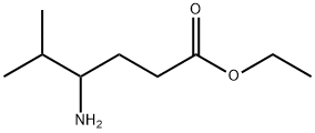 4-Amino-5-methyl-hexanoic acid ethyl ester Structure