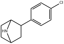 7-Azabicyclo[2.2.1]heptane, 2-(4-chlorophenyl)- Structure