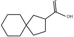 Spiro[4.5]decane-2-carboxylic acid Structure
