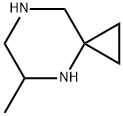 4,7-Diazaspiro[2.5]octane, 5-methyl- 구조식 이미지