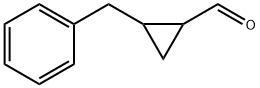 Cyclopropanecarboxaldehyde, 2-(phenylmethyl)- Structure