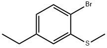 2-Bromo-5-ethylthioanisole Structure