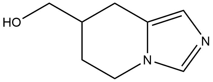 5,6,7,8-Tetrahydroimidazo[1,5-a]pyridine-7-methanol Structure