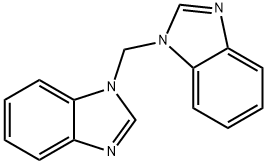 1H-Benzimidazole, 1,1'-methylenebis- Structure