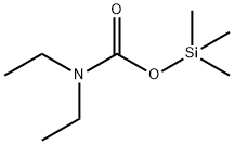 Carbamic acid, N,N-diethyl-, trimethylsilyl ester 구조식 이미지