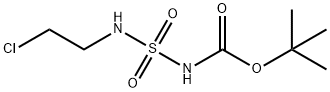 N1-BOC,N3-(2-chloroethyl) sulfamide Structure