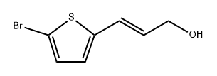 3-(5-Bromothiophen-2-yl)prop-2-en-1-ol Structure