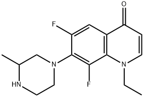 Lomefloxacin Impurity 3 Structure