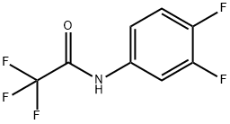 Acetamide, N-(3,4-difluorophenyl)-2,2,2-trifluoro- Structure