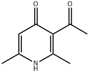 4(1H)-Pyridinone, 3-acetyl-2,6-dimethyl- 구조식 이미지