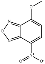 2,1,3-Benzoxadiazole, 4-methoxy-7-nitro- Structure