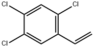 Benzene, 1,2,4-trichloro-5-ethenyl- Structure