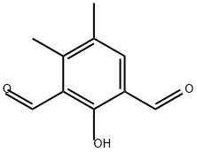 1,3-Benzenedicarboxaldehyde, 2-hydroxy-4,5-dimethyl- Structure