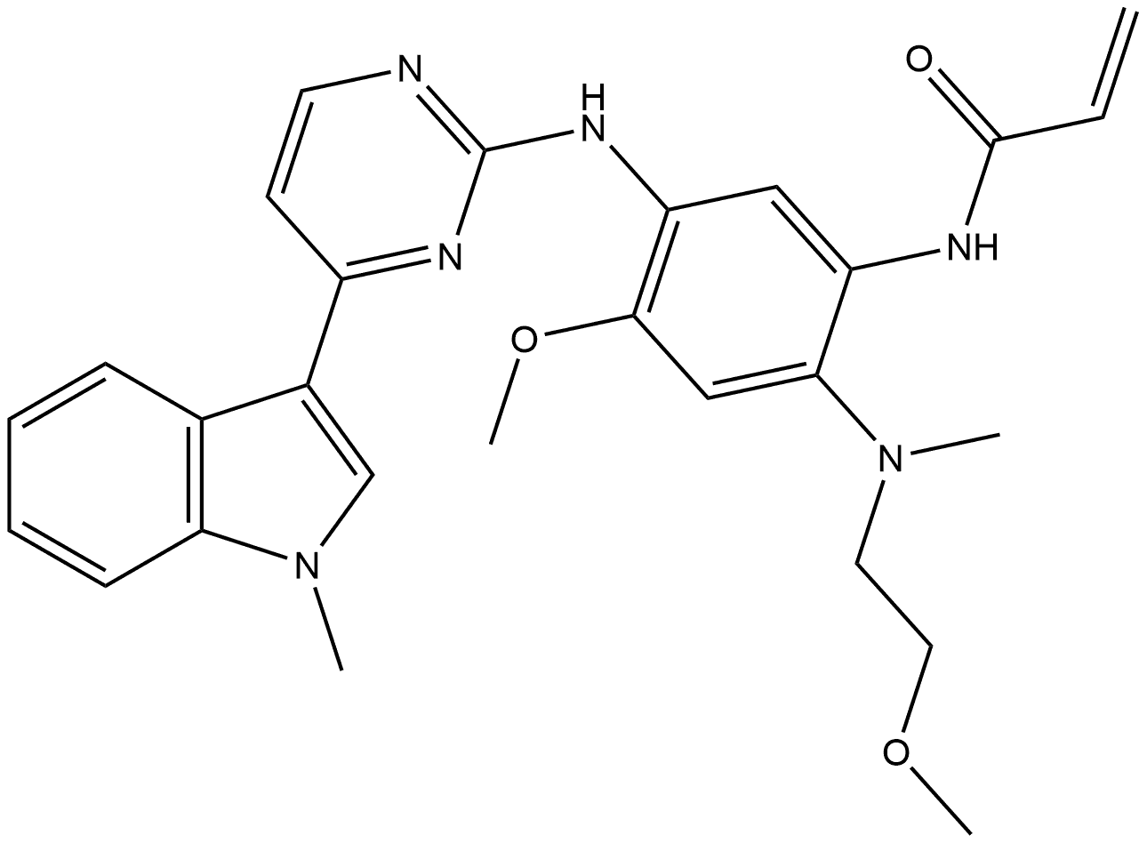 Osimertinib  Impurity E Structure