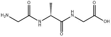 Glycine, glycyl-D-alanyl- Structure