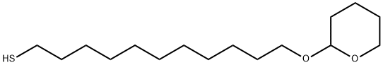 1-Undecanethiol, 11-[(tetrahydro-2H-pyran-2-yl)oxy]- Structure