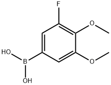 (3-Fluoro-4,5-dimethoxyphenyl)boronic acid Structure