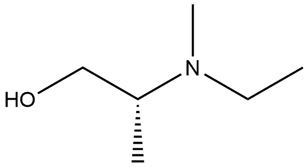 (2R)-2-[ethyl(methyl)amino]propan-1-ol 구조식 이미지