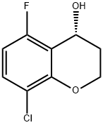 (R)-8-chloro-5-fluorochroman-4-ol Structure