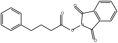 Benzenebutanoic acid, 1,3-dihydro-1,3-dioxo-2H-isoindol-2-yl ester 구조식 이미지