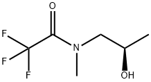 2,2,2-Trifluoro-N-[(2R)-2-hydroxypropyl]-N-methylacetamide Structure