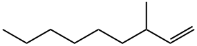 1-Nonene, 3-methyl- 구조식 이미지