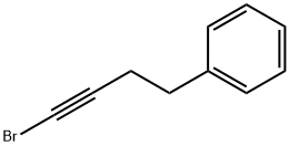 Benzene, (4-bromo-3-butyn-1-yl)- Structure