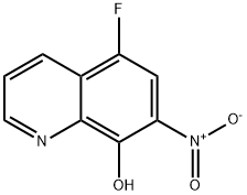 5-Fluoro-7-nitroquinolin-8-ol Structure