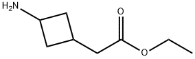 Ethyl 3-aminocyclobutaneacetate 구조식 이미지