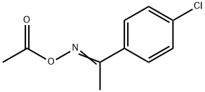 Ethanone, 1-(4-chlorophenyl)-, O-acetyloxime Structure