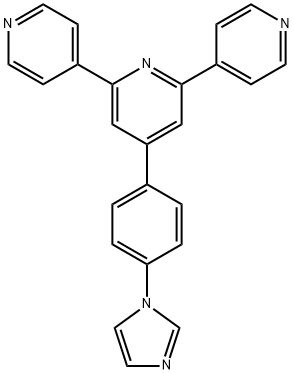 4-[4-(1H-imidazol-1-yl)phenyl]-2,6-di(pyridin-4-yl)pyridine 구조식 이미지