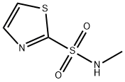 N-methyl-1,3-thiazole-2-sulfonamide 구조식 이미지