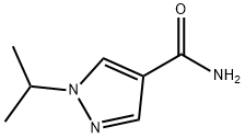 1H-Pyrazole-4-carboxamide, 1-(1-methylethyl)- Structure