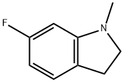 6-fluoro-1-methyl-2,3-dihydro-1H-indole Structure