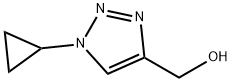 (1-cyclopropyl-1H-1,2,3-triazol-4-yl)methanol Structure