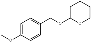 2H-Pyran, tetrahydro-2-[(4-methoxyphenyl)methoxy]- 구조식 이미지