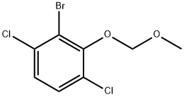 Benzene, 2-bromo-1,4-dichloro-3-(methoxymethoxy)- Structure