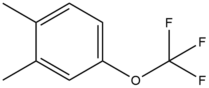 1,2-Dimethyl-4-(trifluoromethoxy)benzene Structure