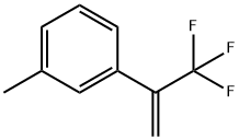 Benzene, 1-methyl-3-[1-(trifluoromethyl)ethenyl]- Structure