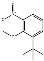 Benzene, 1-(1,1-dimethylethyl)-2-methoxy-3-nitro- Structure