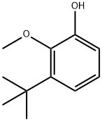 Phenol, 3-(1,1-dimethylethyl)-2-methoxy- 구조식 이미지