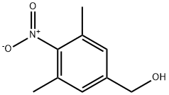 Benzenemethanol, 3,5-dimethyl-4-nitro- Structure